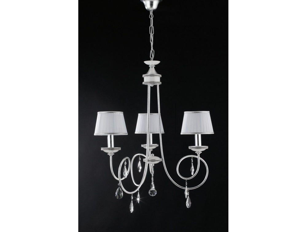 Faretti di cristallo neri: applique 2 luci vetro sbiancato style ...