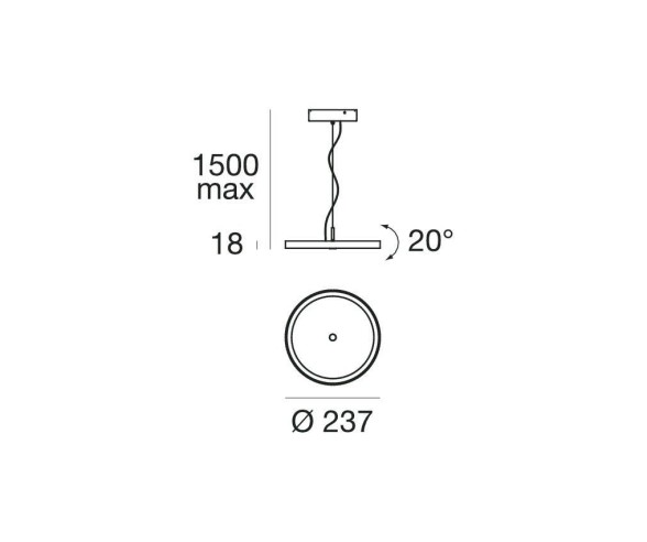 MA&DE SOSPENSIONE LIGHT GAME LED