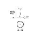 MA&DE SOSPENSIONE LIGHT GAME LED