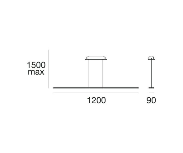MA&DE SOSPENSIONE LAMA P2 LED
