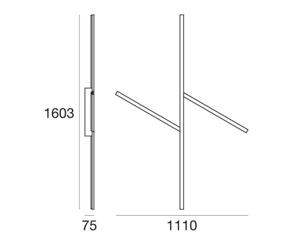 MA&DE APPLIQUE/PLAFONIERA XILEMA S