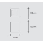SFORZIN FARETTO DA SOFFITTO ESIODO IN GESSO