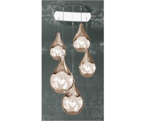 TOP LIGHT SOSPENSIONE DROP 1134/S5TMIX