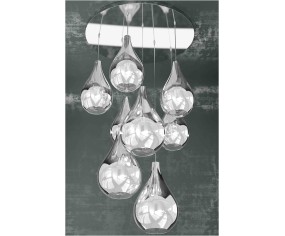 TOP LIGHT SOSPENSIONE DROP 1134/S8TMIX 2