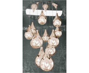 TOP LIGHT SOSPENSIONE DROP 1134/S12TMIX 2