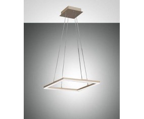 FABAS LUCE SOSPENSIONE BARD LED QUADRATA 2