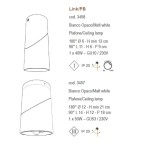 SIKREA APPLIQUE/PLAFONIERA LINK