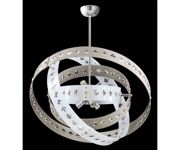 LAMPADARI IN PLEXIGLASS SOSPENSIONE CON CRISTALLI