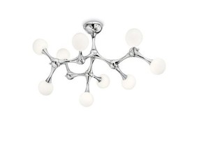 IDEAL LUX PLAFONIERA NODINO CROMO