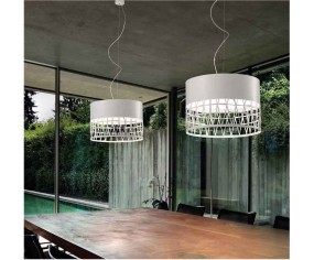 SIL LUX SOSPENSIONE MERLINO 3 LUCI