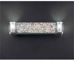 SIL LUX APPLIQUE MALÈ LED RETTANGOLARE