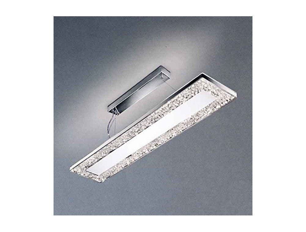Plafoniere Rettangolari Led : Sil lux plafoniera malÈ led rettangolare arteluce