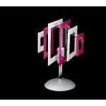 LAMPADARIO DOPPIO QUADRATO 