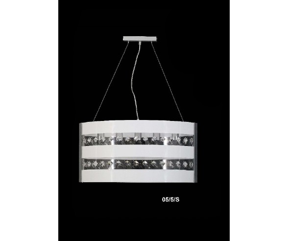LAMPADARIO bianco 05/5/s