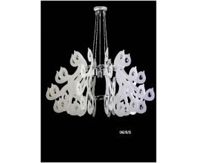 LAMPADARIO bianco 06/5/s
