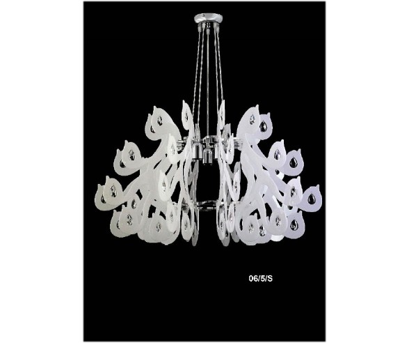 LAMPADARIO bianco 06/5/s
