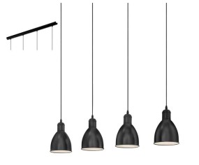 EGLO SOSPENSIONE PRIDDY 4 LUCI