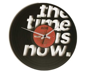 OROLOGIO DA PARETE THE TIME IS NOW