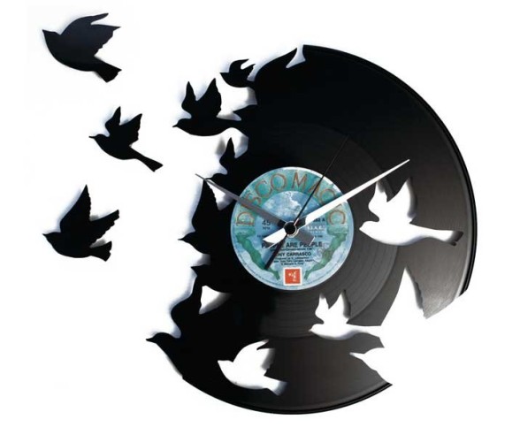 OROLOGIO MODERNO DA PARETE BIRDS