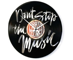 OROLOGIO DA PARETE DON'T STOP THE MUSIC