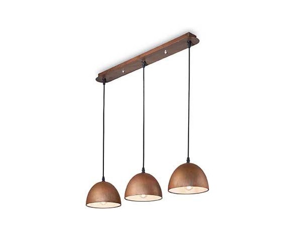 IDEAL LUX SOSPENSIONE FOLK 3 LUCI