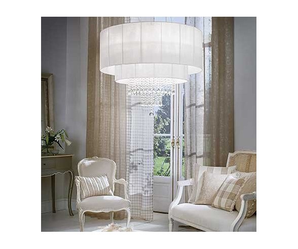 IDEAL LUX SOSPENSIONE OPERA BIANCO