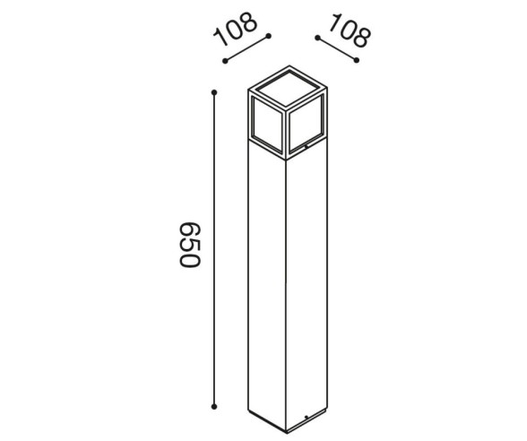 GEA LUCE LAMPADA DA TERRA GES331