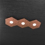 TOP LIGHT PLAFONIERA HEXAGON 1142/3L