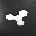 TOP LIGHT PLAFONIERA HEXAGON 1142/3L1D