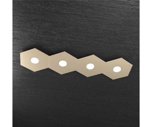 TOP LIGHT PLAFONIERA HEXAGON 1142/4L