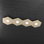 TOP LIGHT PLAFONIERA HEXAGON 1142/4L