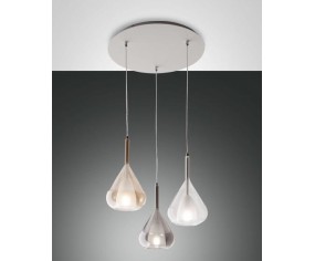 FABAS LUCE SOSPENSIONE LILA