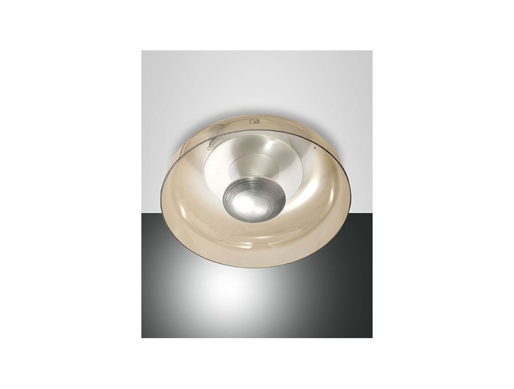 Plafoniere Vintage : Fabas luce led deckenleuchte vintage aus metall