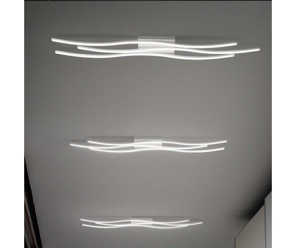 BRAGA ILLUMINAZIONE APPLIQUE/PLAFONIERA SCIA LED PL3