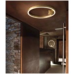 BRAGA ILLUMINAZIONE PLAFONIERA/APPLIQUE LOOP PL75