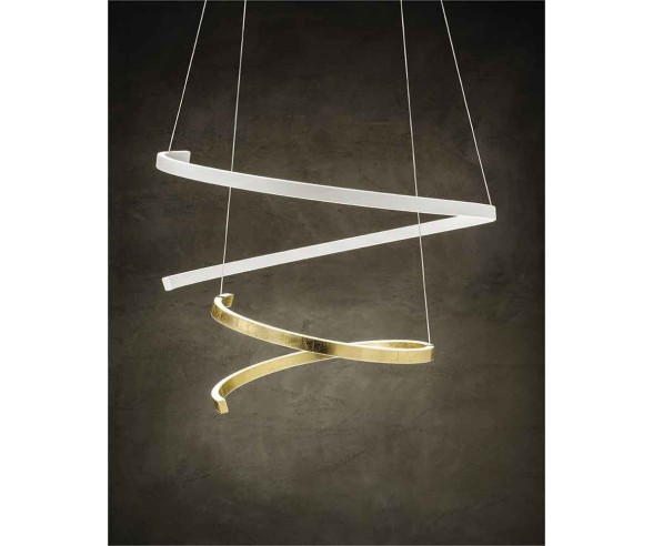BRAGA ILLUMINAZIONE SOSPENSIONE SPIRA LED S90