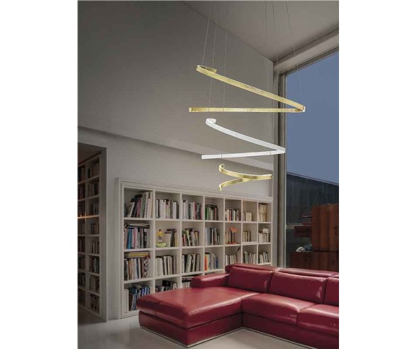 BRAGA ILLUMINAZIONE SOSPENSIONE SPIRA LED S110