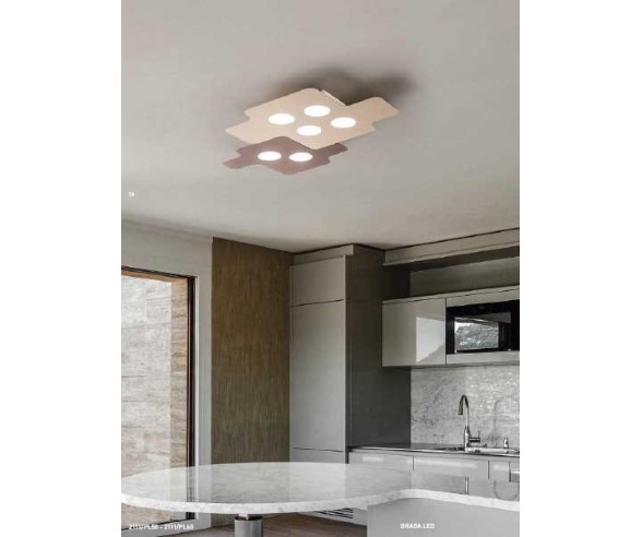 BRAGA ILLUMINAZIONE APPLIQUE/PLAFONIERA LED PL60