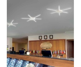 BRAGA ILLUMINAZIONE PLAFONIERA RAY LED PL90