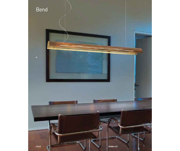 BRAGA ILLUMINAZIONE SOSPENSIONE LED BEND