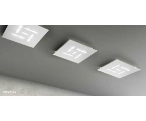 BRAGA ILLUMINAZIONE PLAFONIERA PATTERN LED PL36