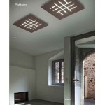 BRAGA ILLUMINAZIONE PLAFONIERA PATTERN LED PL50