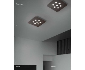 BRAGA ILLUMINAZIONE PLAFONIERA CORNER PL50