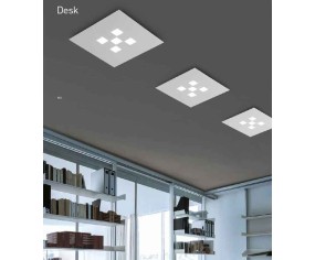 BRAGA ILLUMINAZIONE PLAFONIERA DESK LED PL38