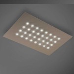 BRAGA ILLUMINAZIONE PLAFONIERA STELLE LED PL50X80