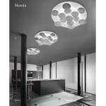 BRAGA ILLUMINAZIONE PLAFONIERA NUVOLA LED PL70