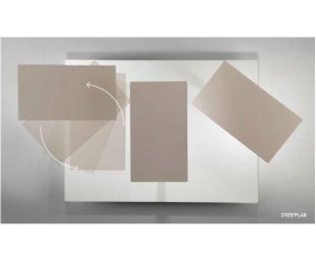 BRAGA ILLUMINAZIONE PLAFONIERA TIME LED PL40