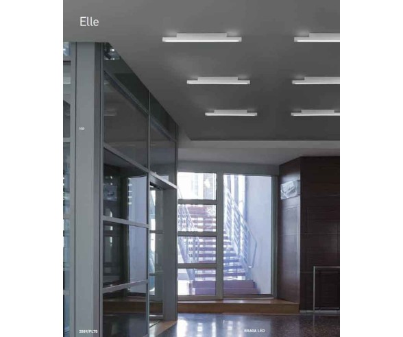 BRAGA ILLUMINAZIONE PLAFONIERA ELLE LED PL70