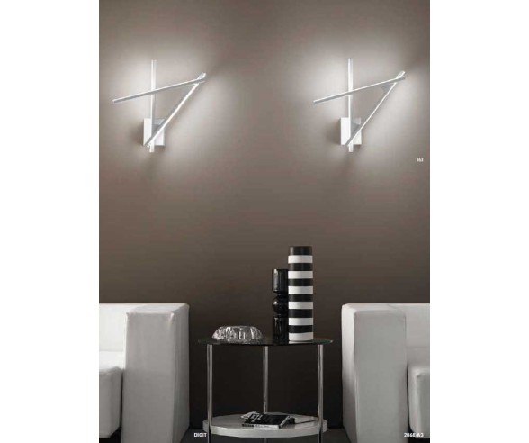 BRAGA ILLUMINAZIONE APPLIQUE DIGIT LED