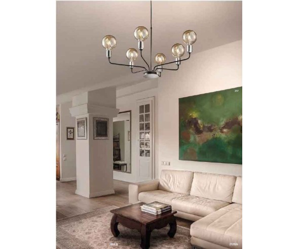 BRAGA ILLUMINAZIONE SOSPENSIONE BULB